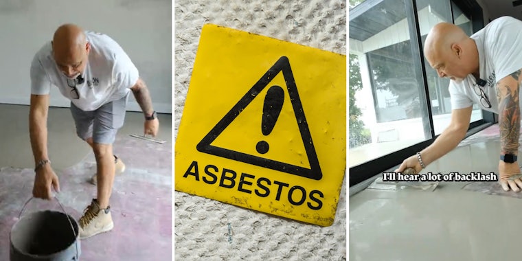 Repairman says try this trick when removing toxic asbestos from your home